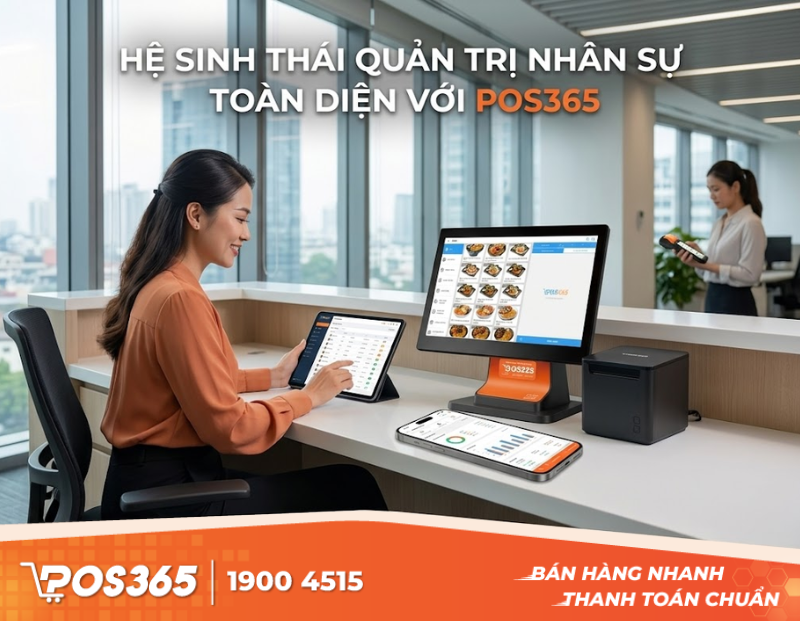Trải nghiệm hệ sinh thái quản trị nhân sự toàn diện cùng POS365