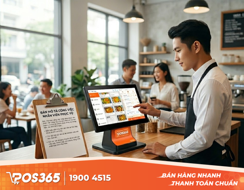 Lợi thế khi sở hữu bản mô tả công việc rõ ràng ngay từ ngày đầu mở quán