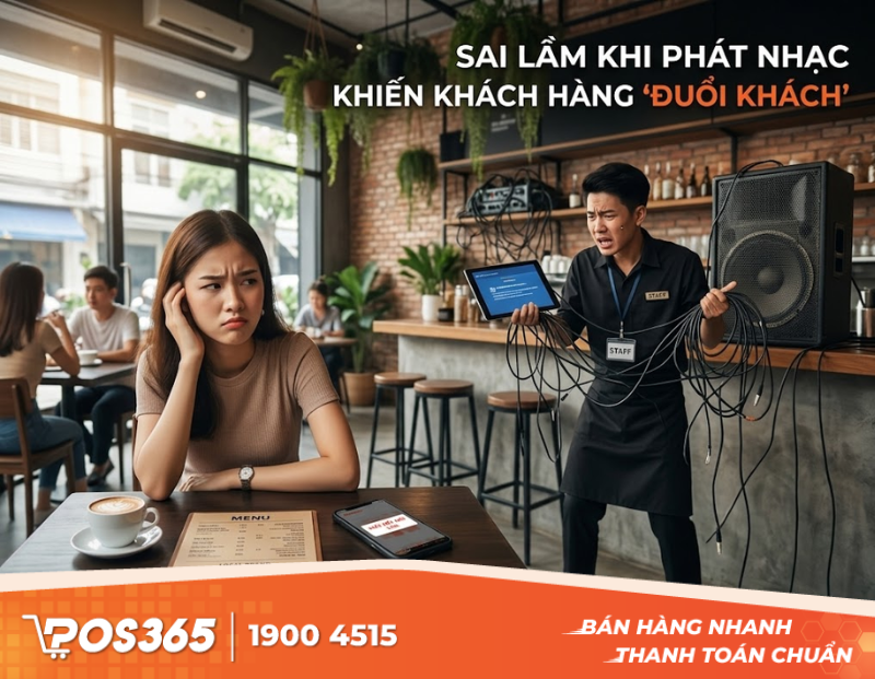 Những sai lầm đuổi khách khi phát nhạc tại không gian F&B