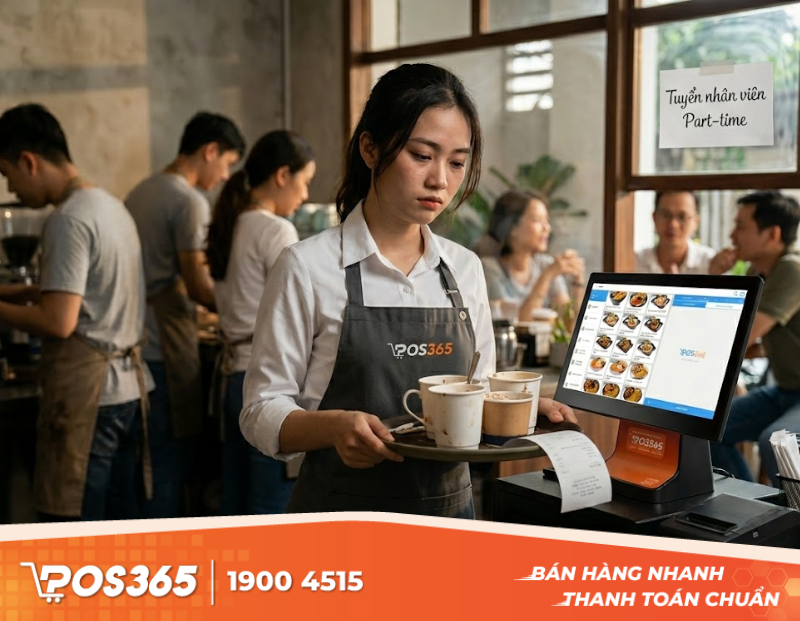 Tại sao nh&acirc;n sự part-time qu&aacute;n cafe thường xuy&ecirc;n nhảy việc?
