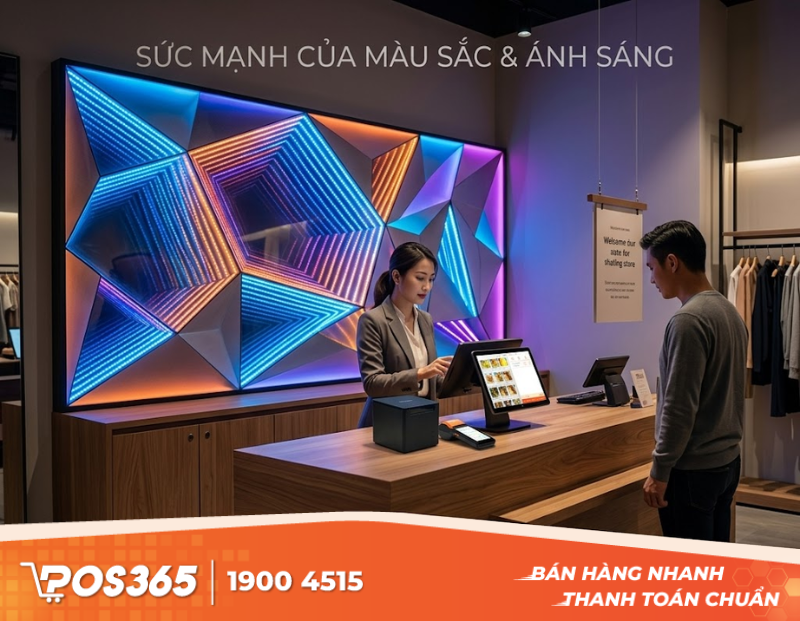 Đánh lừa thị giác bằng nghệ thuật phối màu và ánh sáng