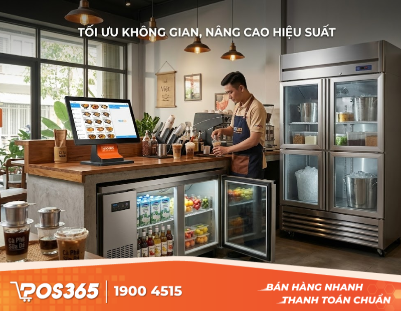 Ph&acirc;n loại tủ m&aacute;t, tủ đ&ocirc;ng chuy&ecirc;n dụng cho m&ocirc; h&igrave;nh qu&aacute;n cafe