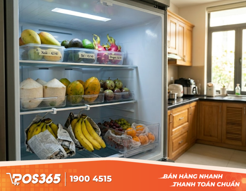 B&iacute; quyết lưu trữ tr&aacute;i c&acirc;y tươi kh&ocirc;ng bị h&eacute;o &uacute;a, dập n&aacute;t