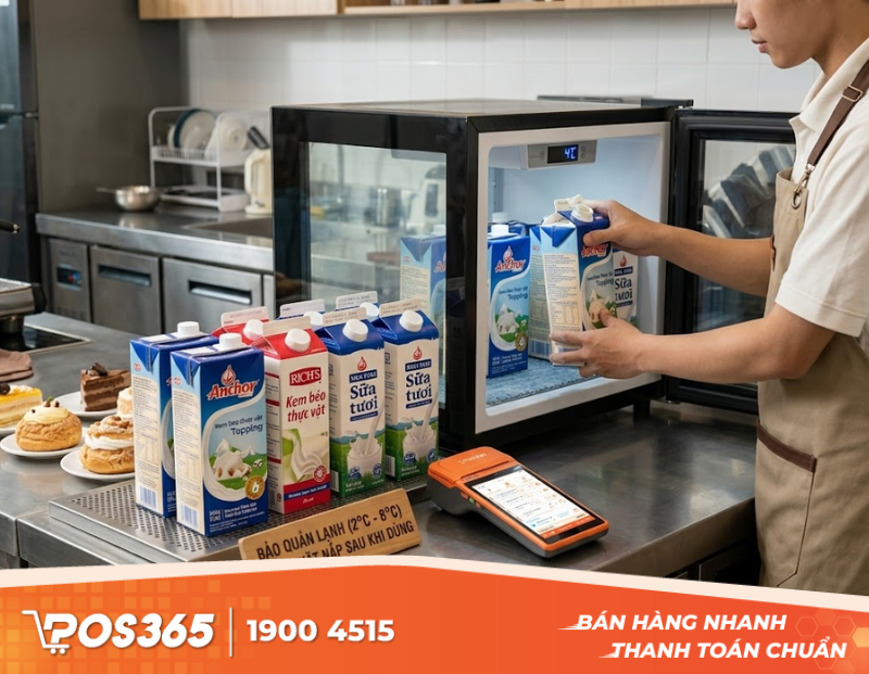 Nguy&ecirc;n tắc bảo quản nh&oacute;m sữa v&agrave; kem b&eacute;o (Whipping, Topping Cream)