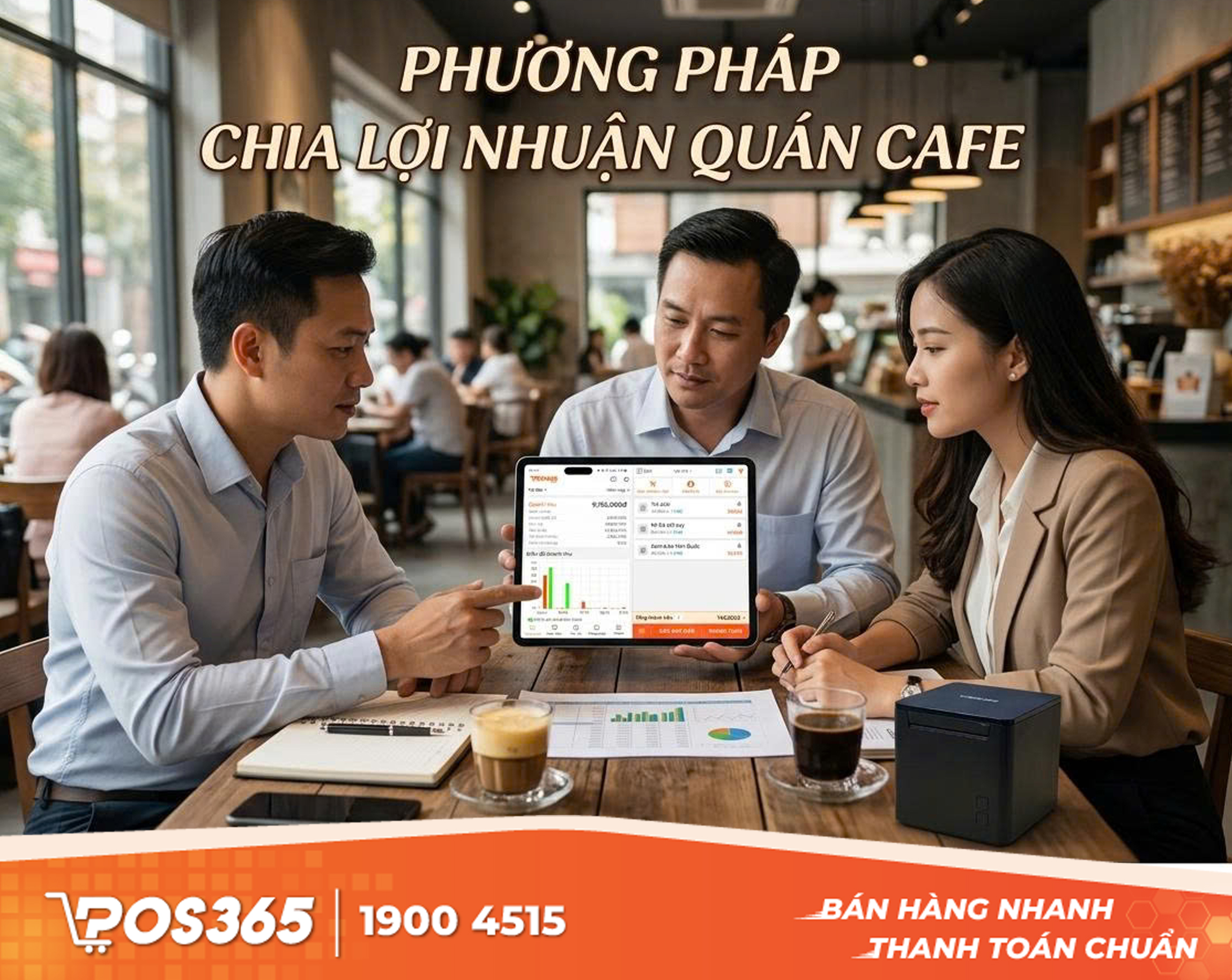 Các phương pháp chia lợi nhuận quán cafe thực tế nhất hiện nay