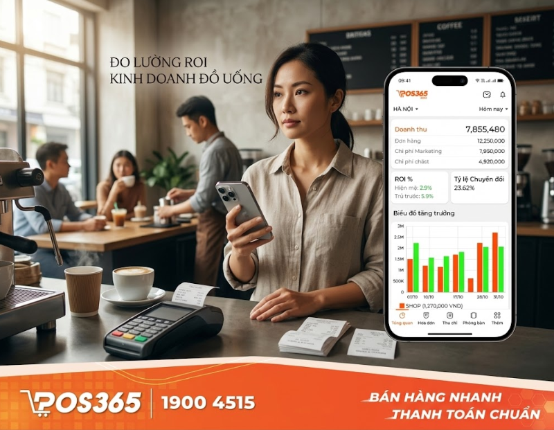 ROI trong kinh doanh đồ uống l&agrave; g&igrave;? Lợi &iacute;ch khi biết t&iacute;nh ROI