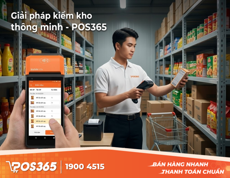 Giải quyết b&agrave;i to&aacute;n kiểm kho dễ d&agrave;ng hơn với POS365