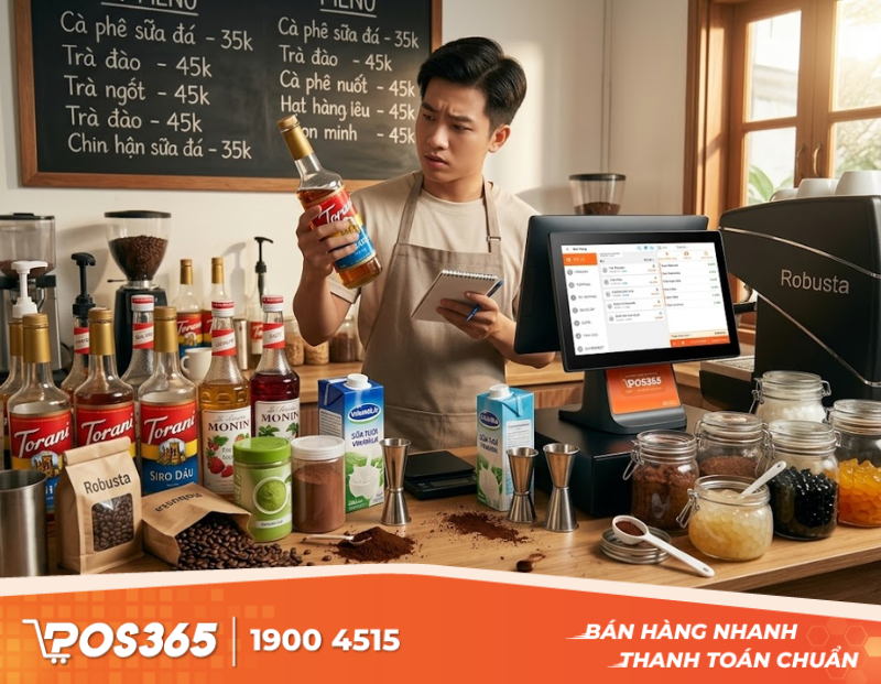 Tại sao đặc th&ugrave; nguy&ecirc;n liệu qu&aacute;n cafe lại kh&oacute; kiểm đếm?