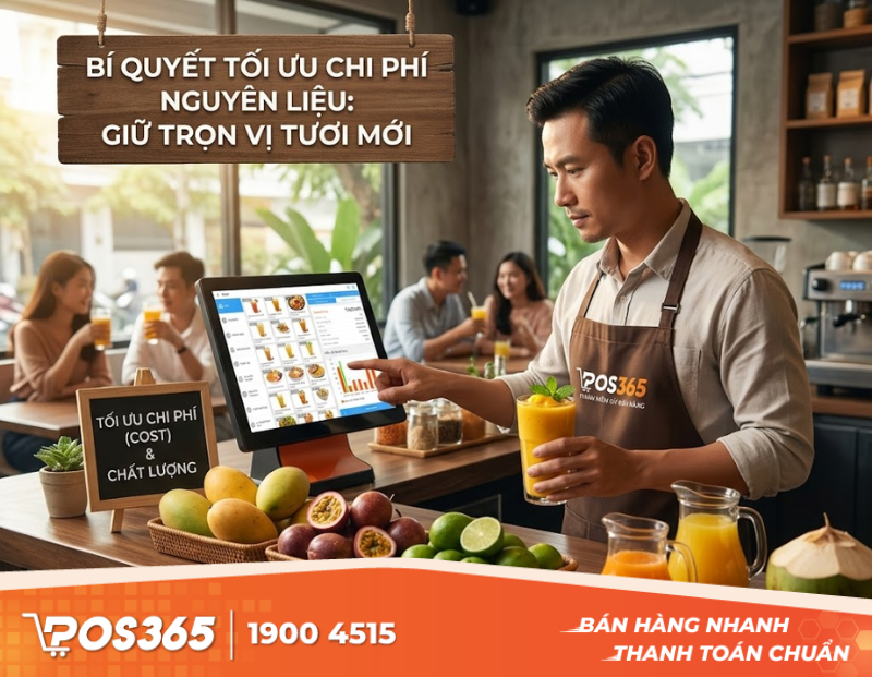 Bài toán tối ưu chi phí (Cost) nguyên liệu tươi nhưng vẫn giữ chất lượng