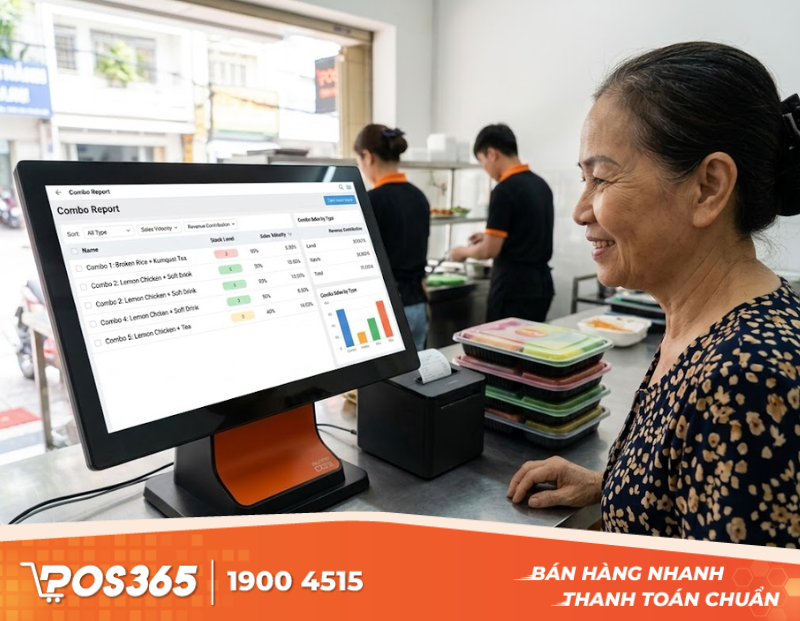Vận hành trơn tru: Cách quản lý tồn kho và doanh thu combo