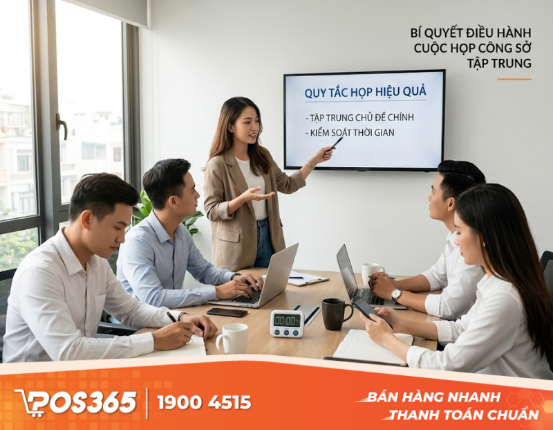 Những nguyên tắc ngầm để cuộc họp không bị lạc đề