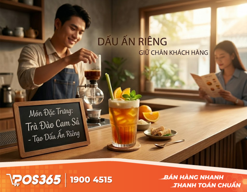 Đồ uống signature: Tạo dấu ấn riêng và giữ chân khách hàng