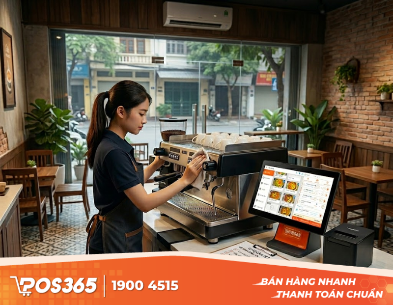 Checklist vệ sinh quán cafe đầu ca làm việc (Lúc mở cửa)