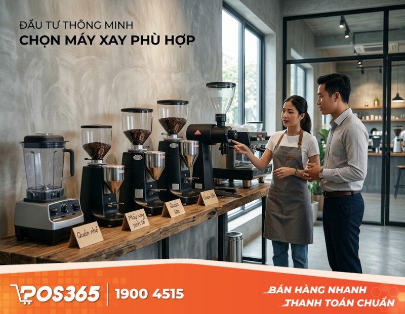 B&agrave;i to&aacute;n đầu tư: Chọn m&aacute;y xay n&agrave;o cho m&ocirc; h&igrave;nh qu&aacute;n của bạn?