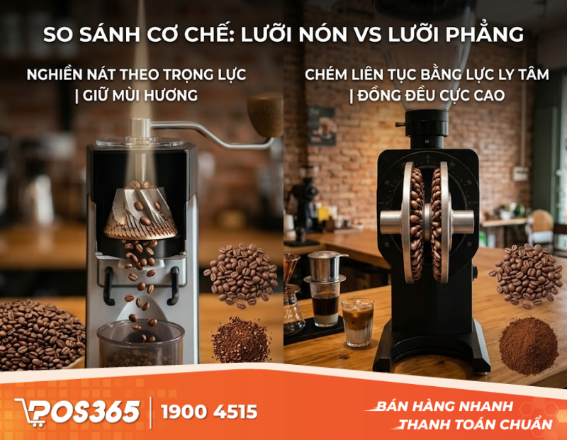 Nguy&ecirc;n l&yacute; cắt hạt của hai loại lưỡi dao