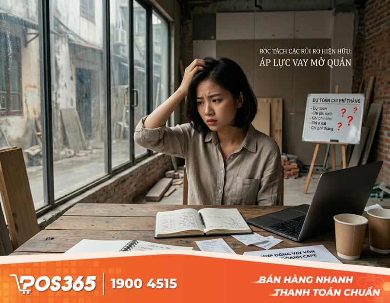 B&oacute;c t&aacute;ch c&aacute;c rủi ro hiện hữu khi vay tiền mở qu&aacute;n cafe