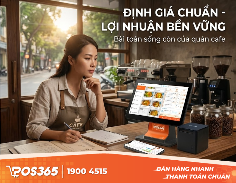 Tại sao định giá menu lại là bài toán sống còn của quán cafe?