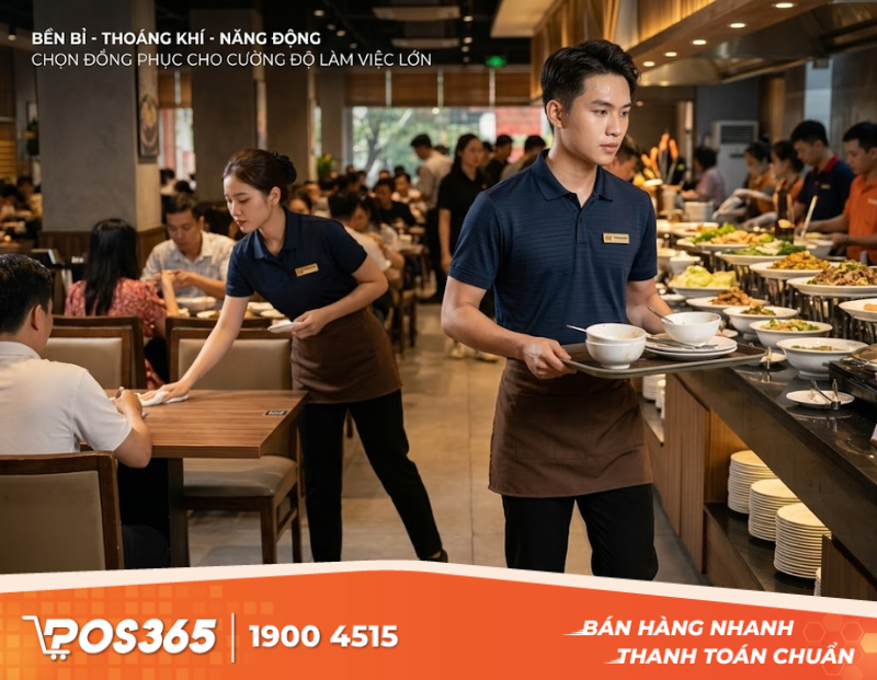 Tiêu chí lựa chọn đồng phục đáp ứng cường độ làm việc liên tục