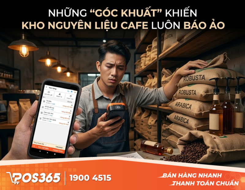 Những g&oacute;c khuất khiến kho nguy&ecirc;n liệu cafe lu&ocirc;n b&aacute;o ảo