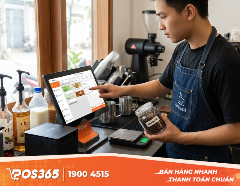 Ứng dụng phần mềm quản l&yacute; để kiểm so&aacute;t nguy&ecirc;n liệu qu&aacute;n cafe hiệu quả