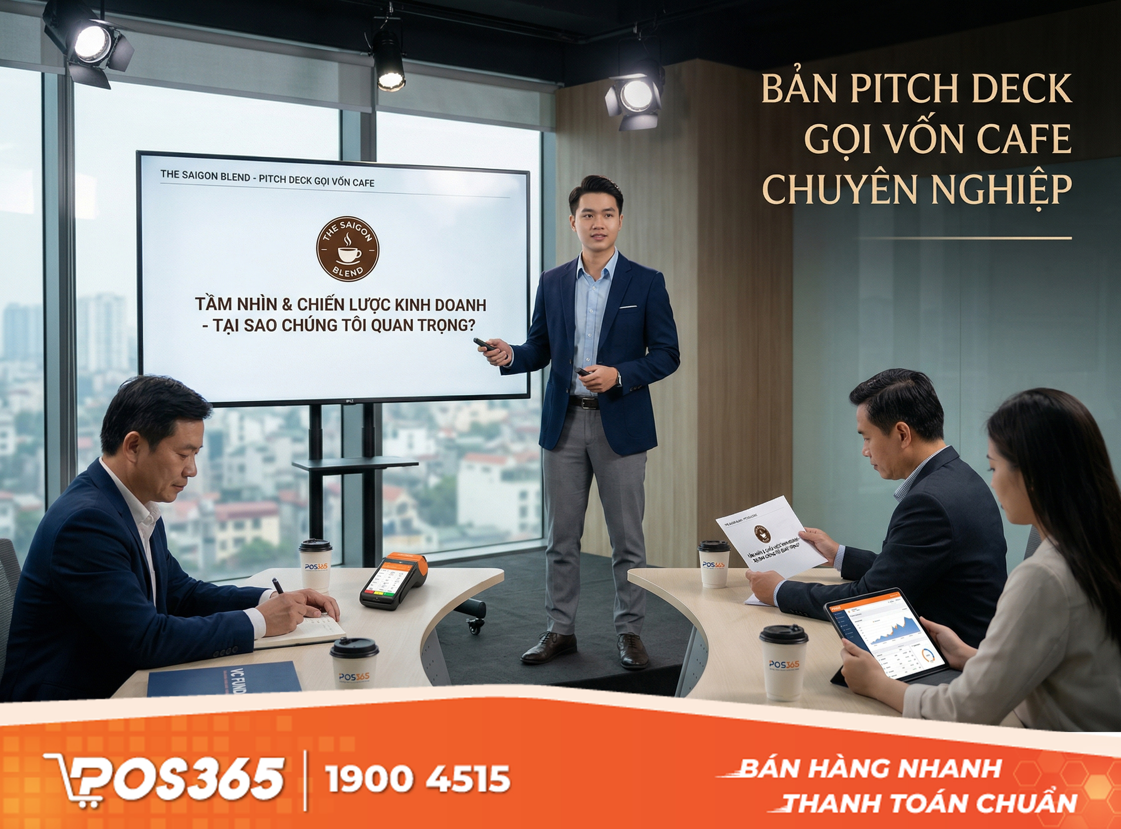 Bản Pitching (Pitch Deck) quán cafe là gì?