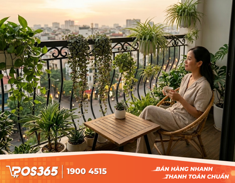 Dòng cây treo tường, thả rủ ban công cực thơ mộng