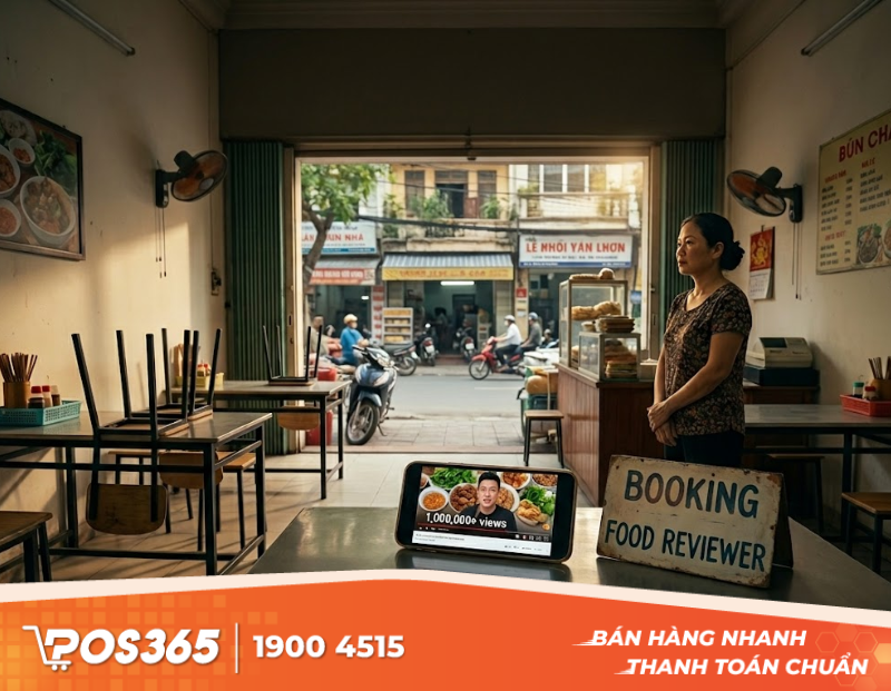 Thực trạng booking Food Reviewer: Lượt xem khủng nhưng quán vẫn vắng