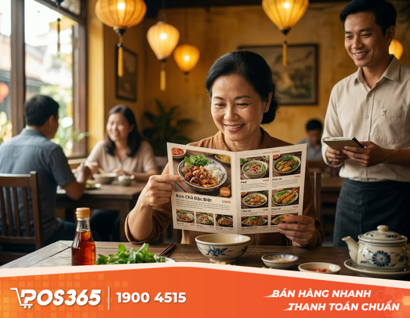 Kỹ thuật thiết kế bố cục menu (Menu Engineering) kích thích gọi món