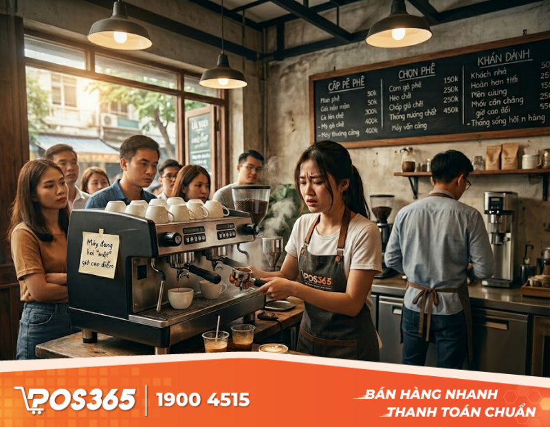 Tại sao m&aacute;y pha cafe hay hỏng vặt v&agrave;o giờ cao điểm?