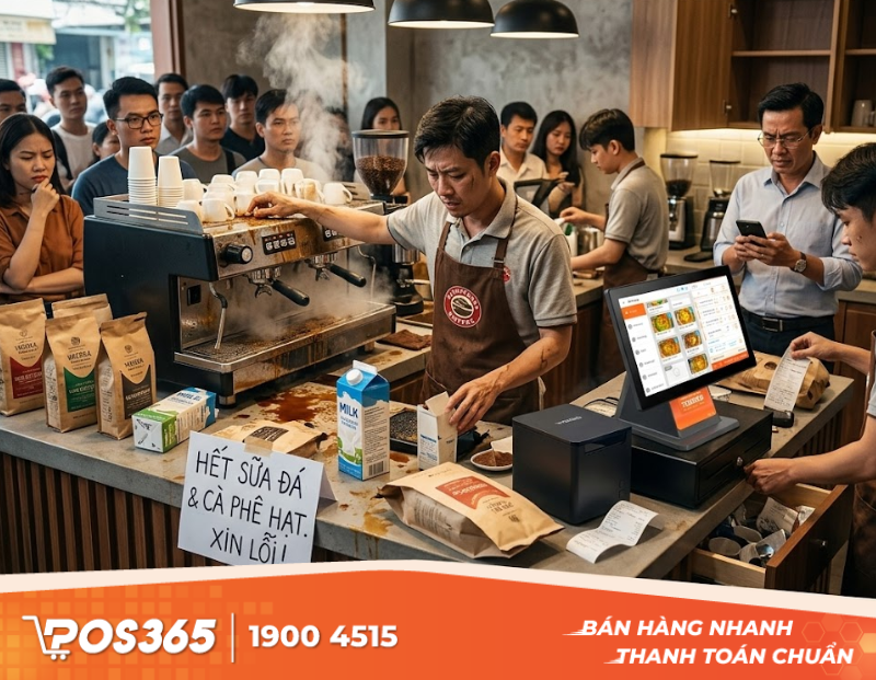 Tại sao qu&aacute;n cafe hay bị vỡ trận nguy&ecirc;n liệu những ng&agrave;y lễ lớn?