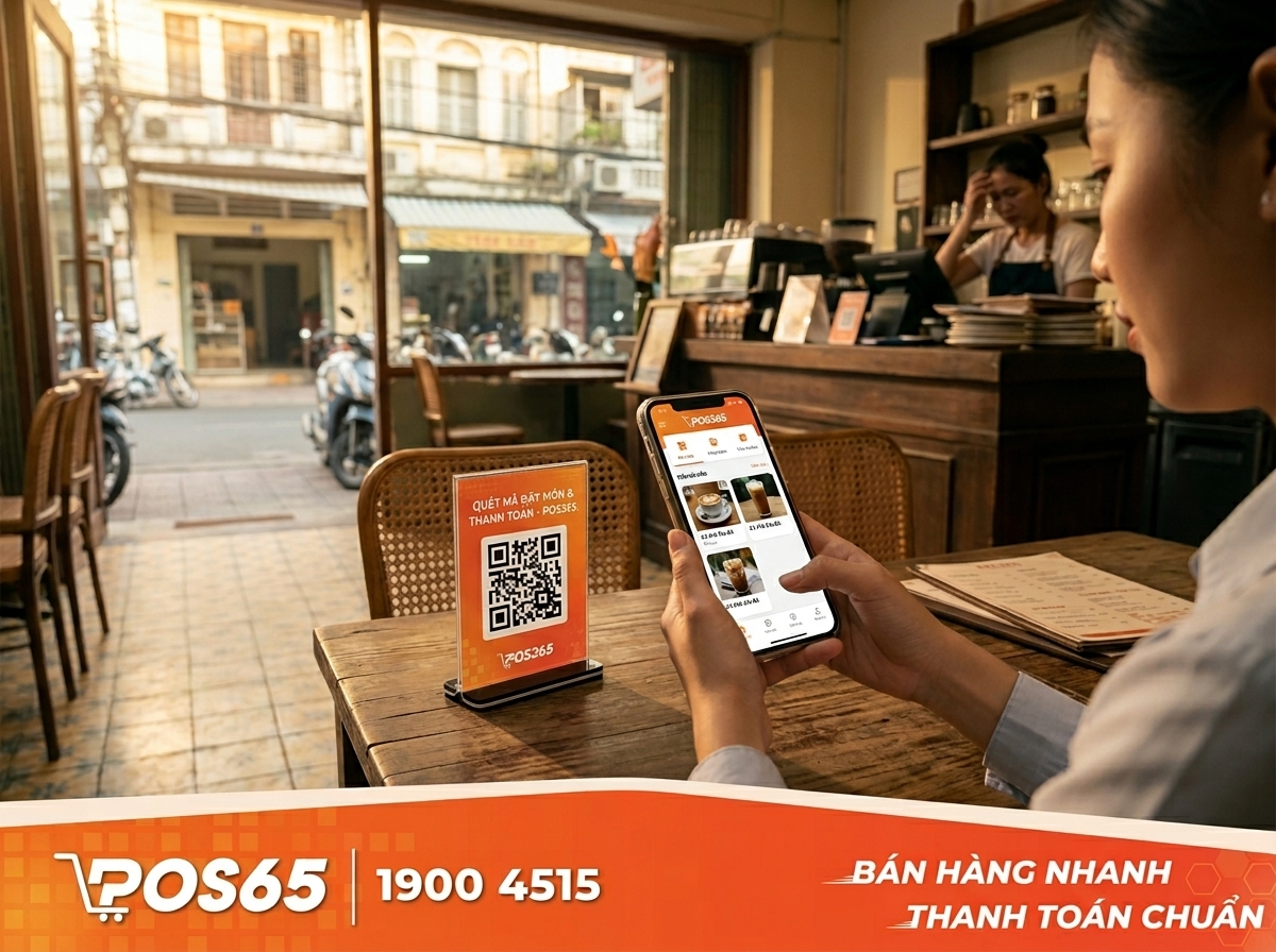 Khách hàng tự gọi món qua QR: Giải pháp cho bài toán thiếu nhân sự