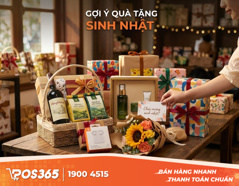 Gợi &yacute; c&aacute;c m&oacute;n qu&agrave; sinh nhật khiến kh&aacute;ch kh&ocirc;ng thể chối từ