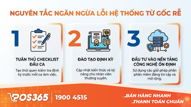 Nguy&ecirc;n tắc ngăn ngừa lỗi hệ thống từ gốc rễ