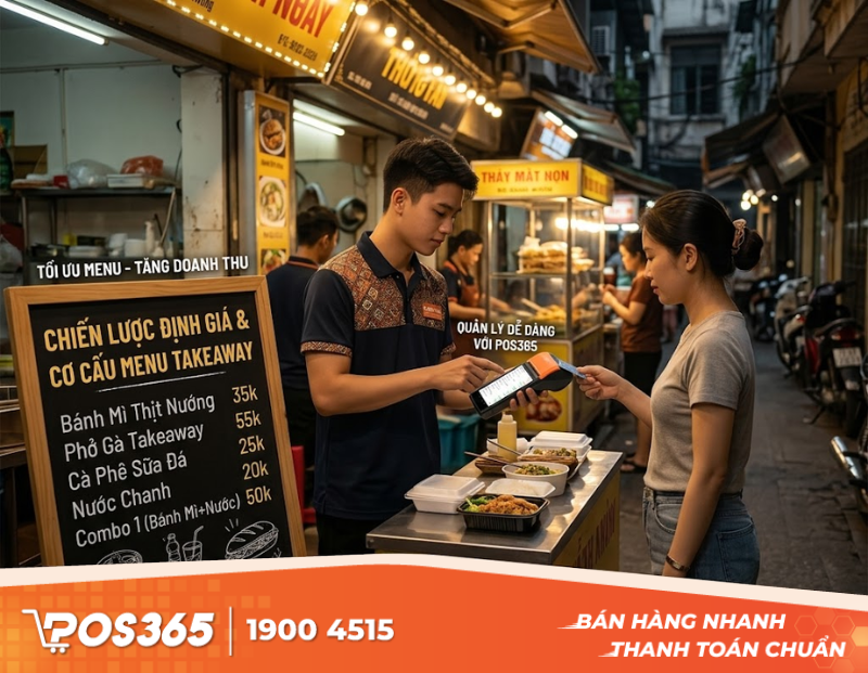 Chiến lược định gi&aacute; v&agrave; cơ cấu menu Takeaway