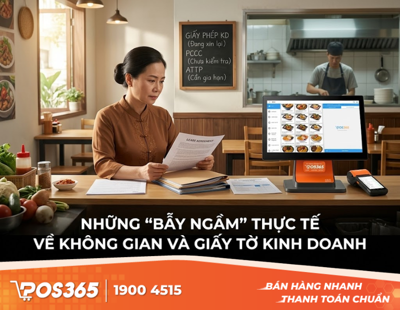 Những bẫy ngầm thực tế về kh&ocirc;ng gian v&agrave; giấy tờ kinh doanh