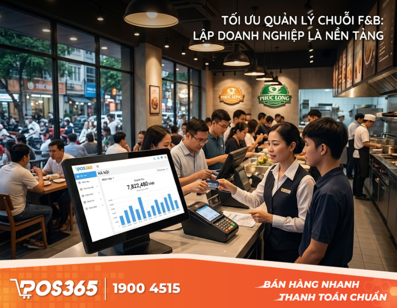Lợi thế khi lập Doanh nghiệp (C&ocirc;ng ty TNHH/Cổ phần) cho chuỗi F&B