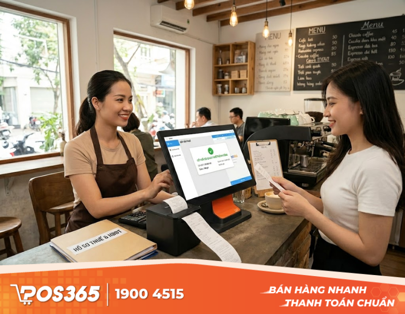 POS365 giải b&agrave;i to&aacute;n kết nối Thuế cho qu&aacute;n cafe như thế n&agrave;o?
