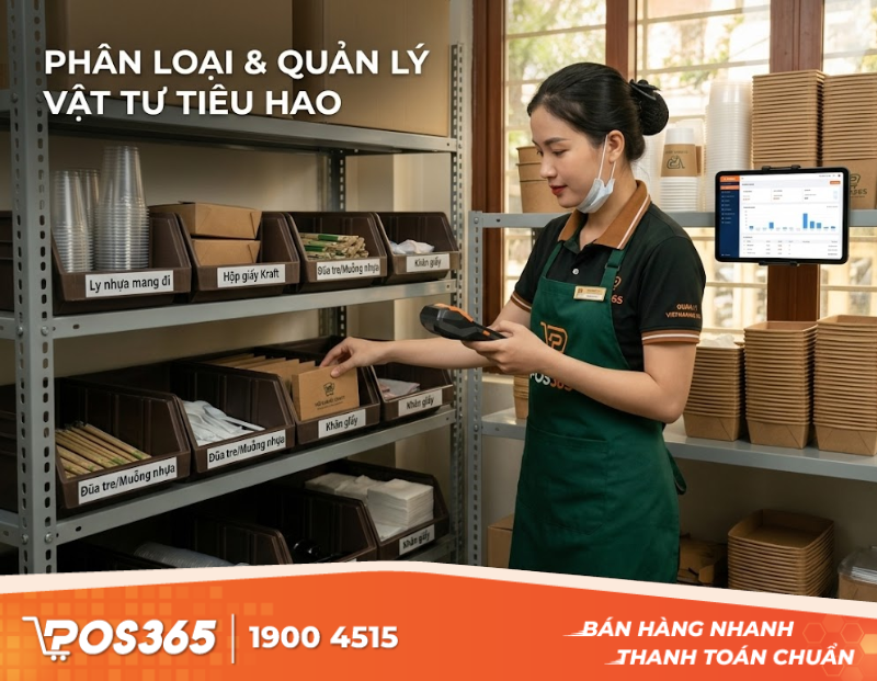 Ph&acirc;n loại vật tư ti&ecirc;u hao để c&oacute; c&aacute;ch quản l&yacute; ph&ugrave; hợp