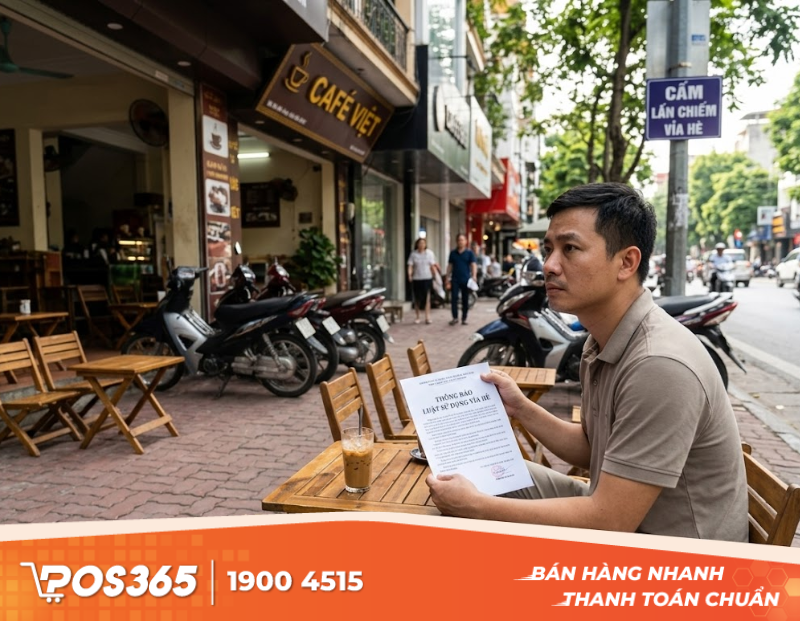 Tại sao chủ qu&aacute;n cafe cần nắm r&otilde; luật sử dụng vỉa h&egrave;?