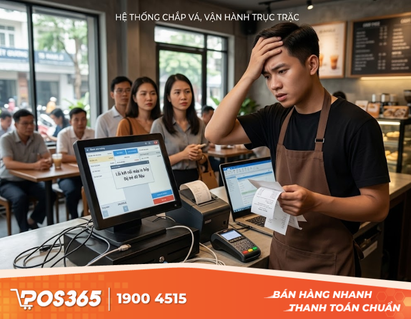 &Aacute;m ảnh vận h&agrave;nh khi d&ugrave;ng phần mềm v&agrave; phần cứng chắp v&aacute;