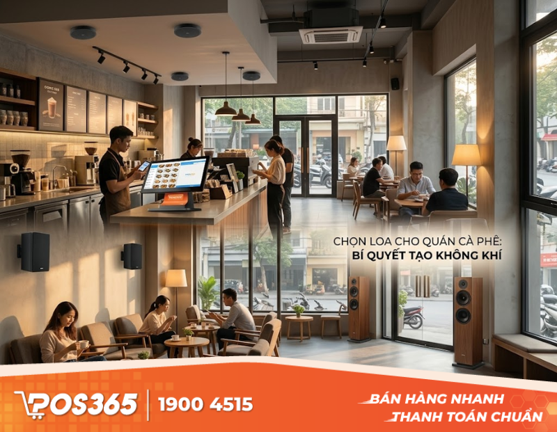 Tiêu chí chọn loa quán cafe phù hợp với mô hình kinh doanh