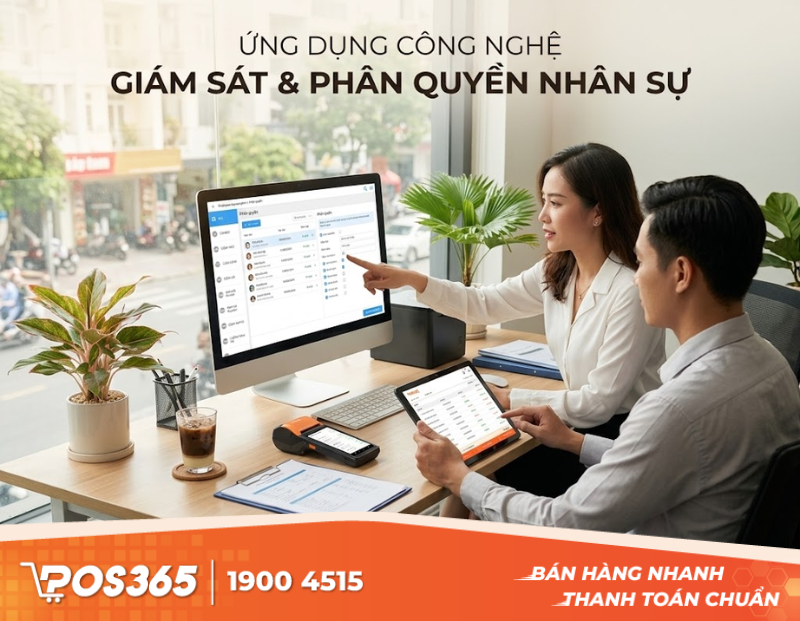 Ứng dụng c&ocirc;ng nghệ v&agrave;o b&agrave;i to&aacute;n gi&aacute;m s&aacute;t v&agrave; ph&acirc;n quyền nh&acirc;n sự