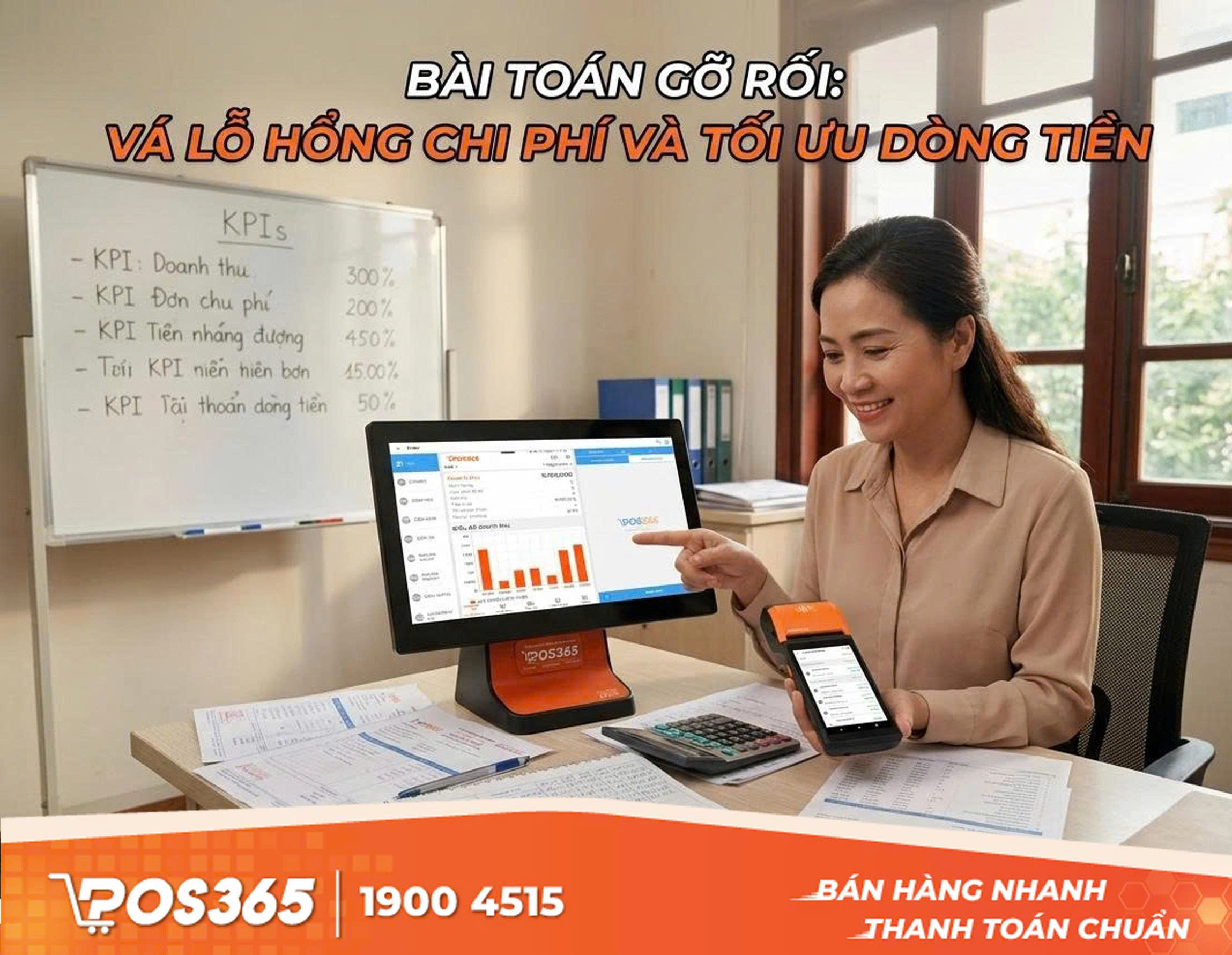 B&agrave;i to&aacute;n gỡ rối: V&aacute; lỗ hổng chi ph&iacute; v&agrave; tối ưu d&ograve;ng tiền