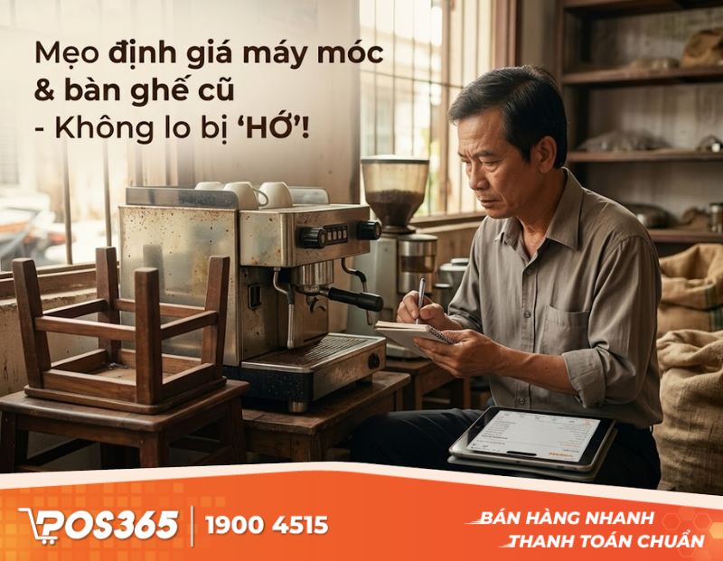 Mẹo định giá máy móc và bàn ghế cũ để không bị hớ