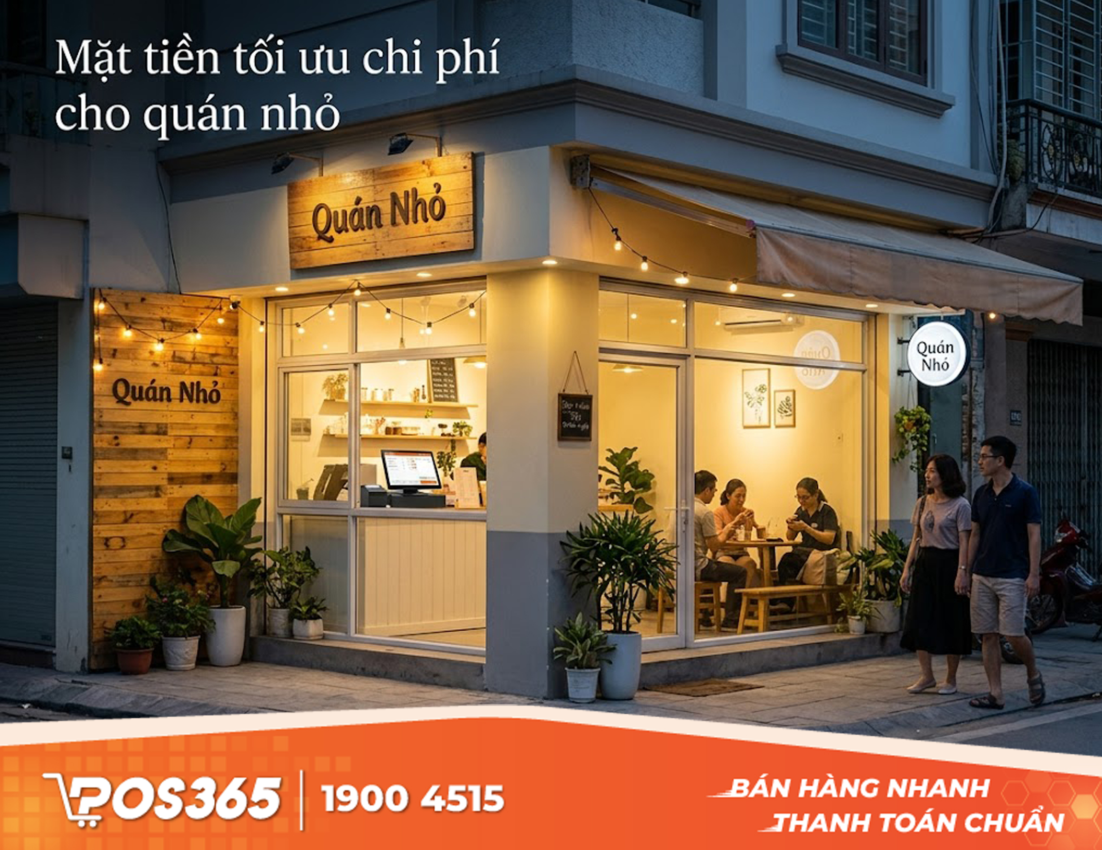 4 Nguyên tắc cốt lõi khi setup mặt tiền quán cafe