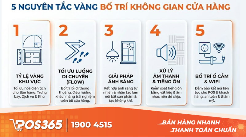 5 nguyên tắc cốt lõi khi phân bổ không gian và bố trí mặt bằng