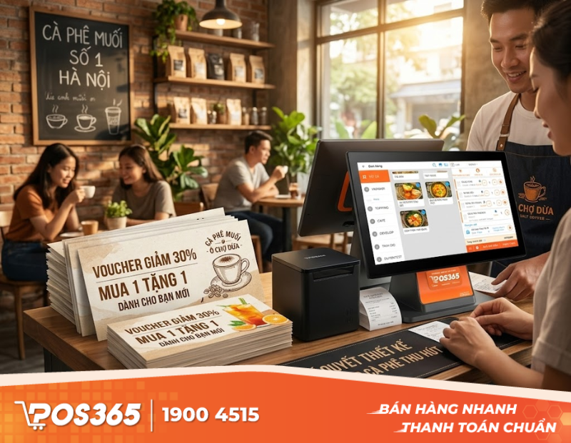 Bí quyết thiết kế voucher quán cafe thu hút ánh nhìn