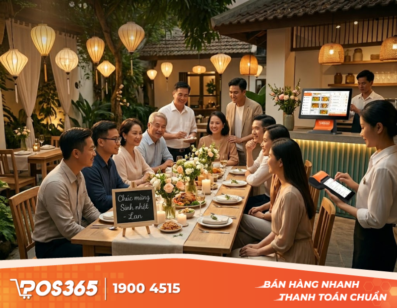 Lựa chọn mô hình sự kiện chuẩn gu với không gian quán