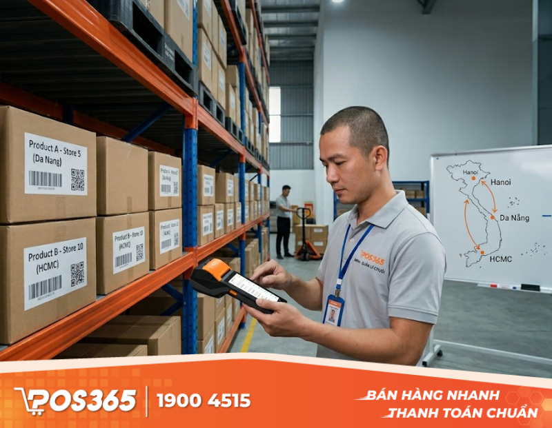 Tự động h&oacute;a kiểm so&aacute;t chuỗi cung ứng bằng hệ thống POS