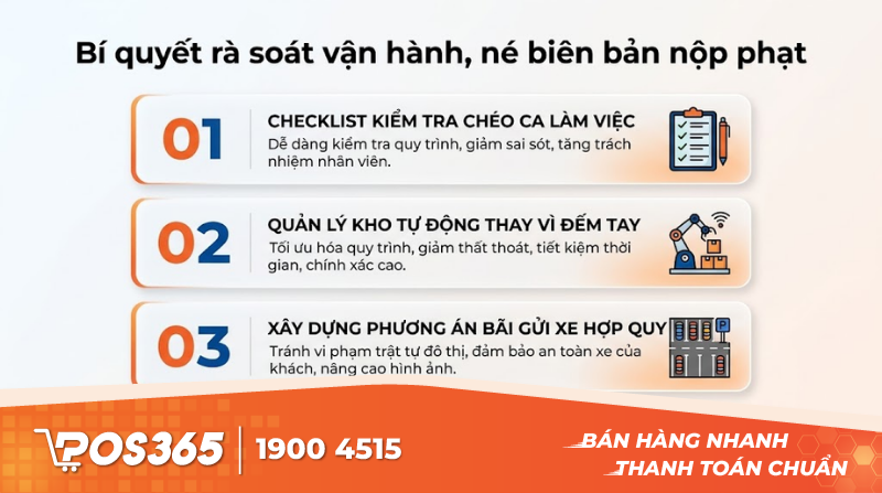 B&iacute; quyết r&agrave; so&aacute;t vận h&agrave;nh gi&uacute;p qu&aacute;n n&eacute; trọn c&aacute;c bi&ecirc;n bản nộp phạt